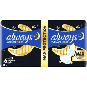 Always Ultra Ultimate Night S6 yöside12kpl