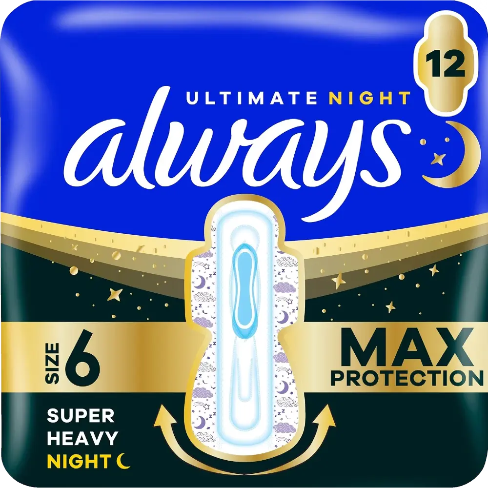 Always Ultra Ultimate Night S6 yöside12kpl