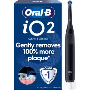 ORAL-B IO 2 SÄHKÖHAMMASHARJA 612272,MUSTA