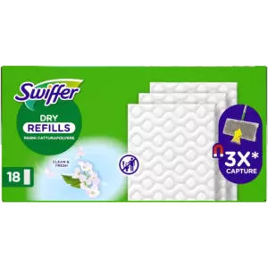 SWIFFER DRY REFILLS SCENTED PÖLYLIINA 18KPL