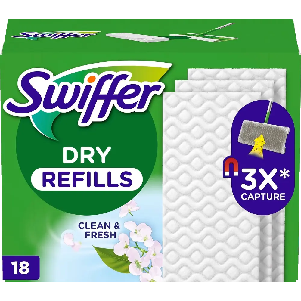 SWIFFER DRY REFILLS SCENTED PÖLYLIINA 18KPL