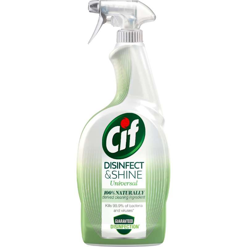 CIF YLEISPUHDISTUSSUIHKE DISINFECT & SHINE