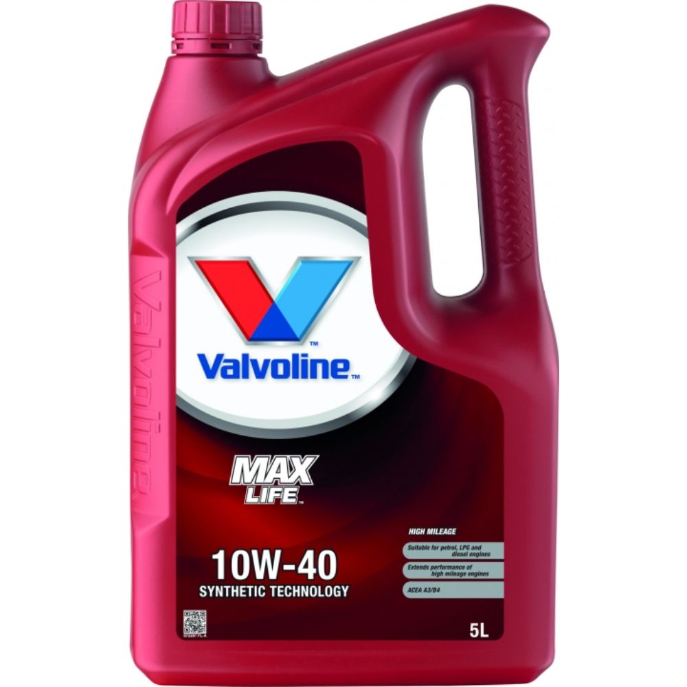 VALVOLINE MAXLIFE 10W-40 MOOTTORIÖLJY 5L - Keskisen Kauppa