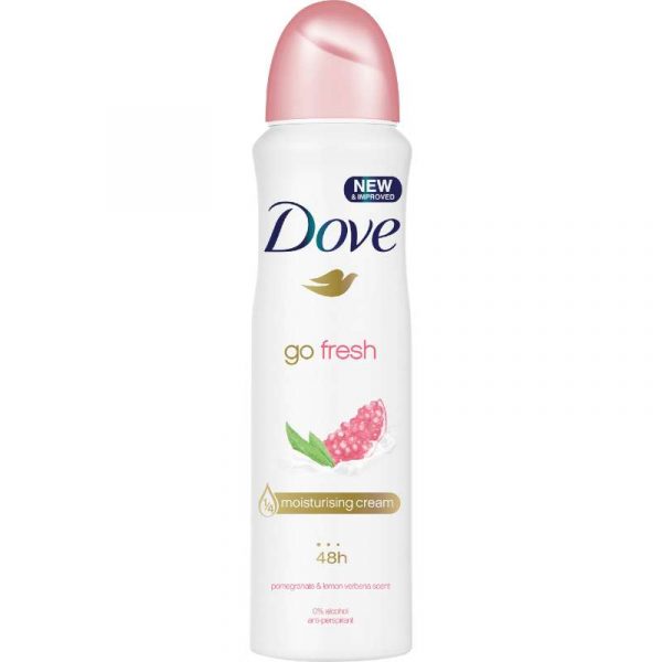 DOVE 150ML POMEGRANATE ANTIPERSPIRANTTI DEO SPRAY