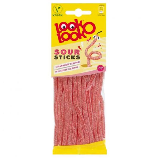 LOOK-O-LOOK SOUR STICKS MANSIKKANAUHA 90G