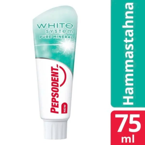 PEPSODENT WHITE SYSTEM PURE MINERAL 75ML