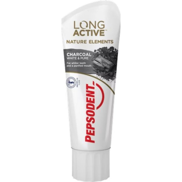 PEPSODENT LONG ACTIVE CHARCOAL HAMMASTAHNA