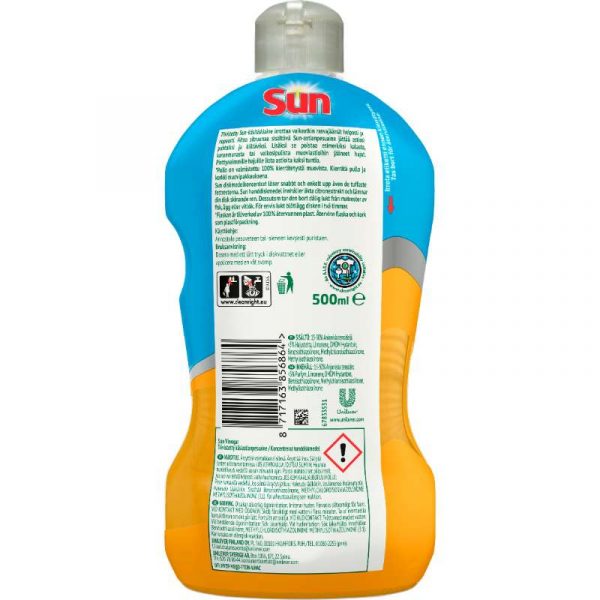 SUN POWER VINEGAR KÄSIASTIANPESUAINETIIVISTE 500 ML - Image 2
