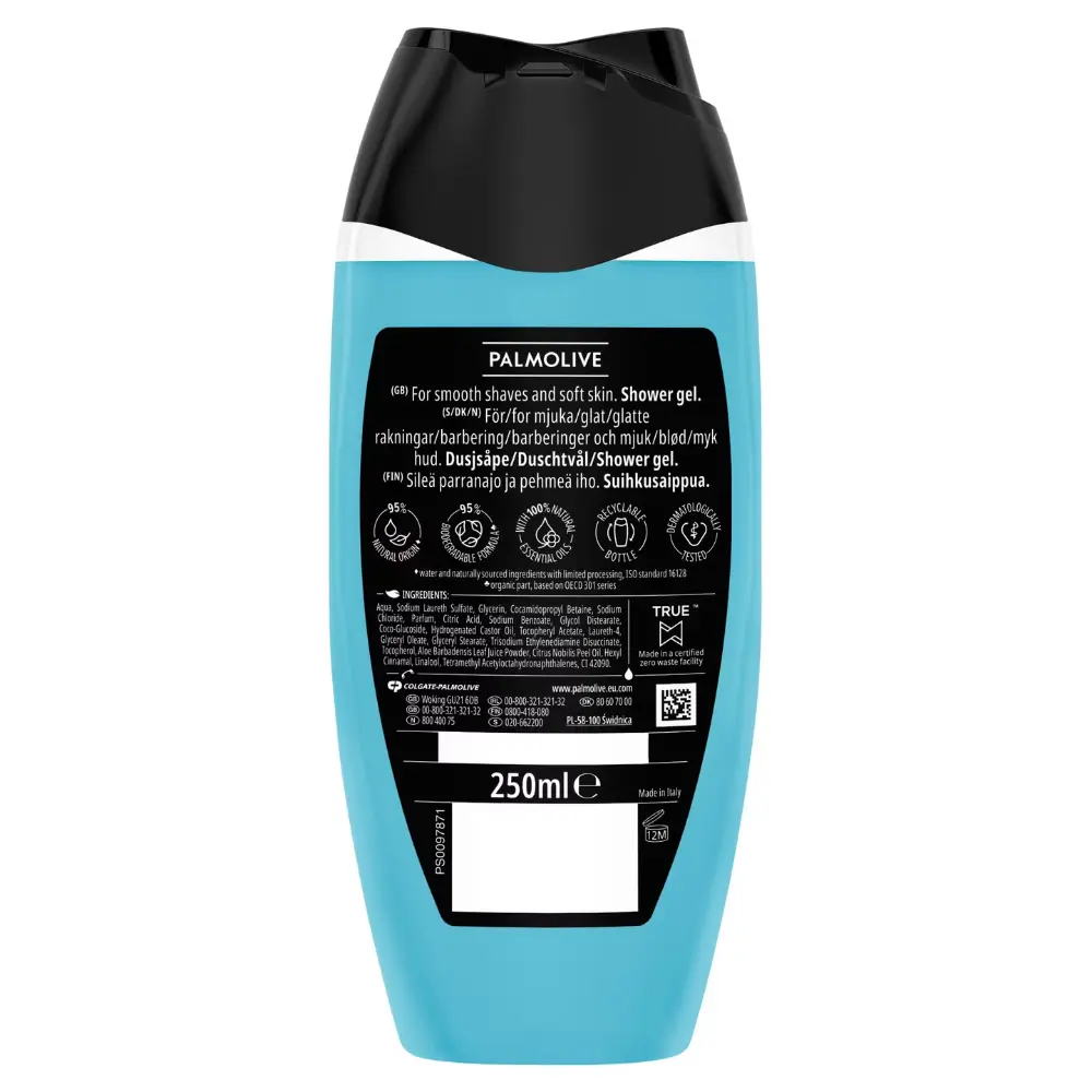 PALMOLIVE MEN SHOWER&SHAVE SUIHKUSAIPPUA 250ML