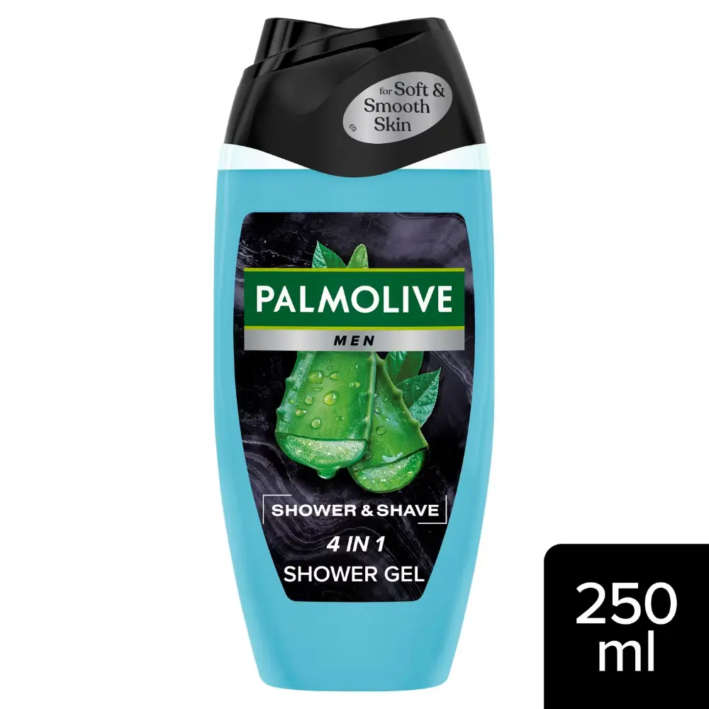 PALMOLIVE MEN SHOWER&SHAVE SUIHKUSAIPPUA 250ML
