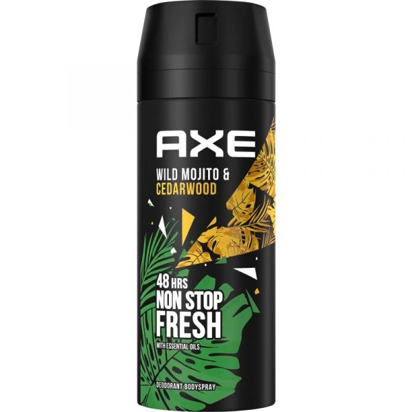 AXE BODYSPRAY GREEN MOJITO+CEDARWOOD 150ML