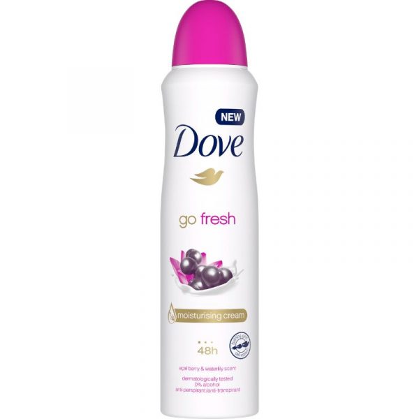 DOVE GO FRESH ACAI BERRY & WATER LILY AND ACAI DEODORANTTI