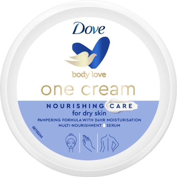 DOVE BODY CREAM NOURISHKING 250ML