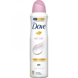 DOVE 150ML TALC SOFT SPRAY