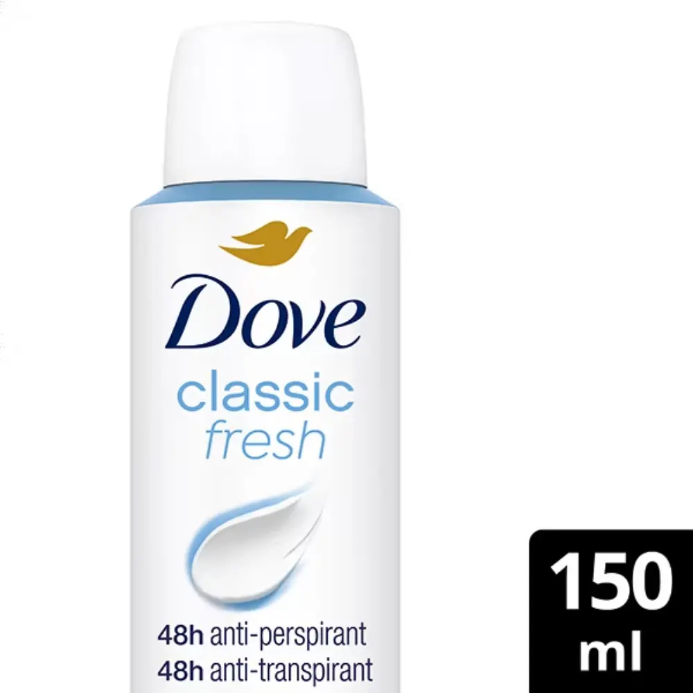 DOVE SPRAY CLASSIC FRESH ANTIPERSPIRANTTI DEODORANTTISPRAY150ML