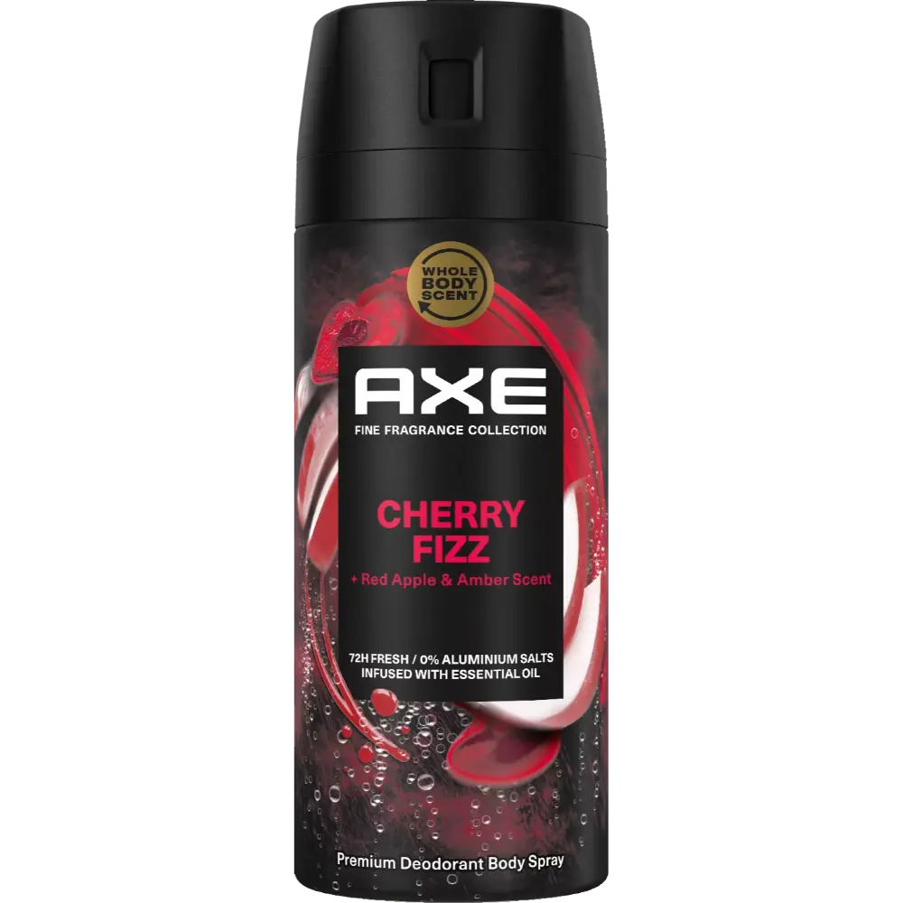 AXE 72H CHERRY FRIZZ 150ML DEDORANTTISPRAY