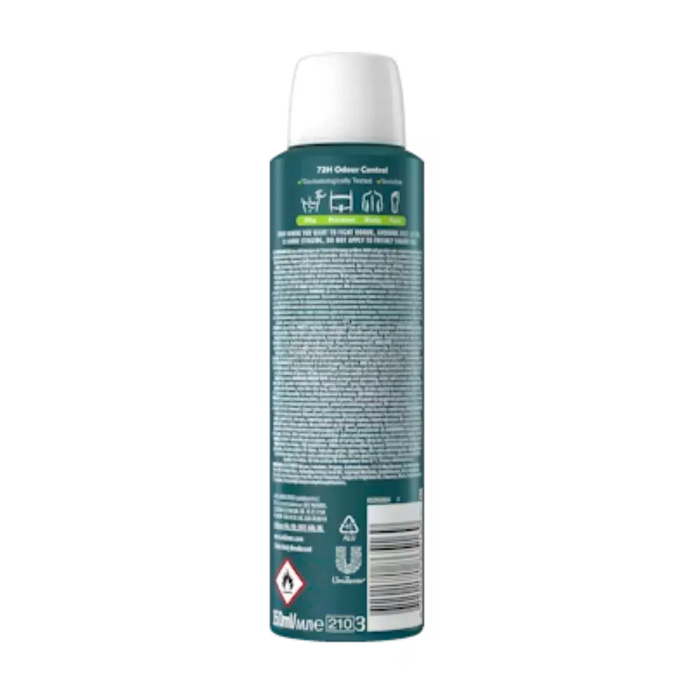 REXONA MEN WHOLE BODY DEODORANTTISPRAY ACTIVEFRESH150ML
