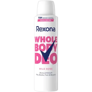 REXONA WHOLE BODY SPRAY ROSE 150ML