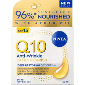 NIVEA Q10 EXTRA NOURISH PÄIVÄVOIDE SK15 50ML