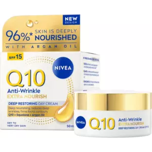 NIVEA Q10 EXTRA NOURISH PÄIVÄVOIDE SK15 50ML
