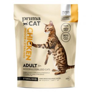 PRIMA CAT KANAA AIKUISILLE STERILOIDUILLE SISÄKISSOILLE 1,4 KG