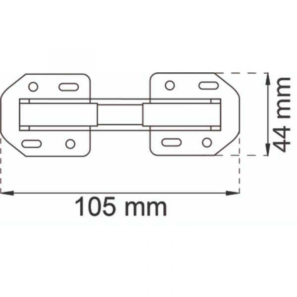 KALUSTESARANA 105X44MM