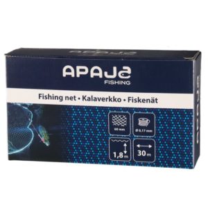 APAJA KALAVERKKO 60MM 0,17MM 1,8M 30M