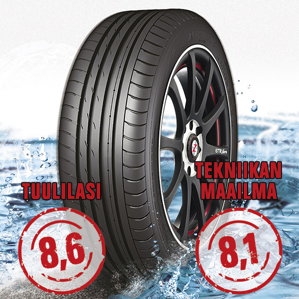 NankangSportnex AS-2+ TM- ja Tuulilasi-testimenestys