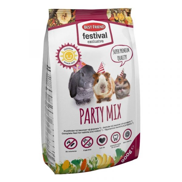 BEST FRIEND FESTIVAL EXCLUSIVE PARTY MIX KANEILLE JA JYRSIJÖILLE 900 G