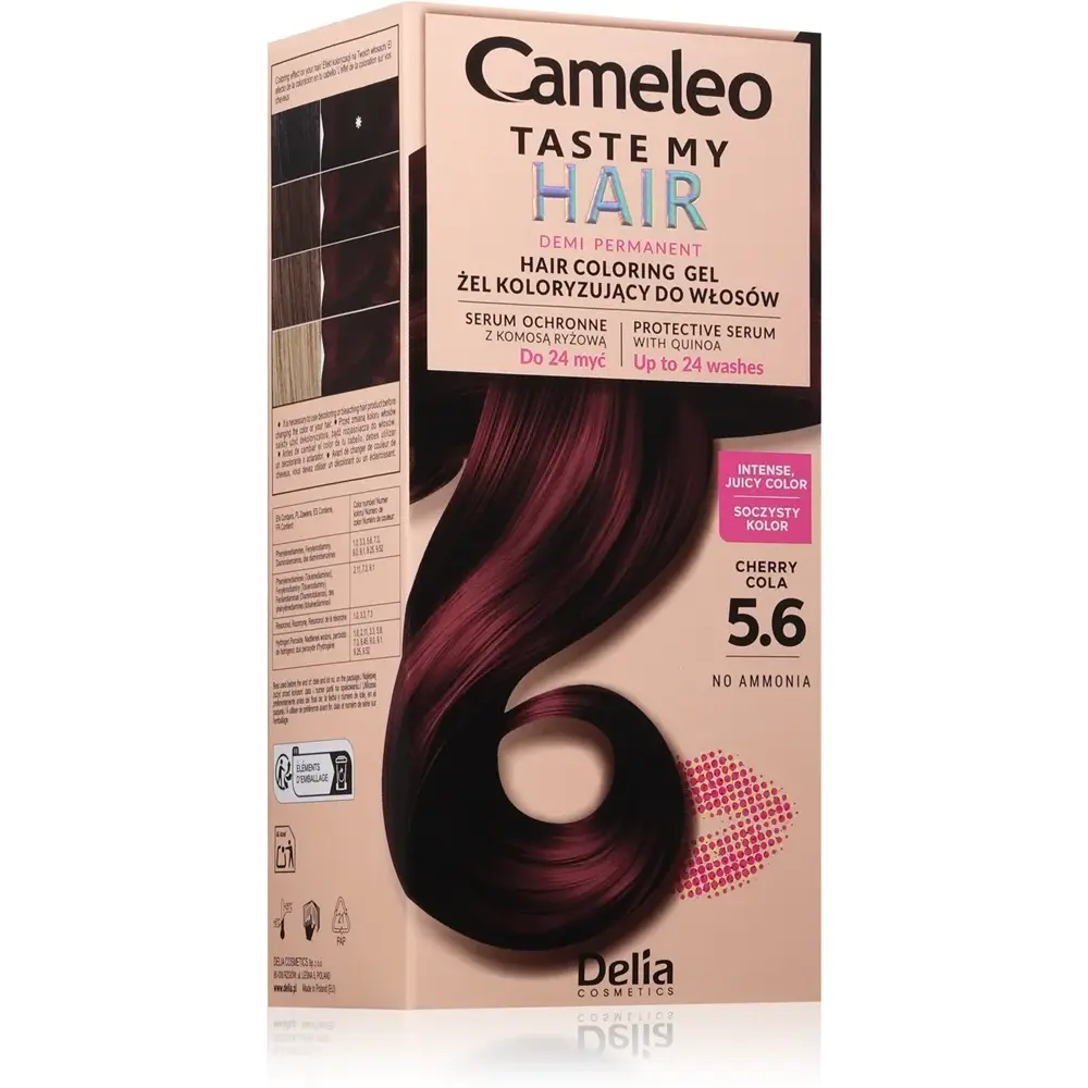 CAMELEO TASTE MY HAIR KEVYTVÄRI 5.6 CHERRY COLA