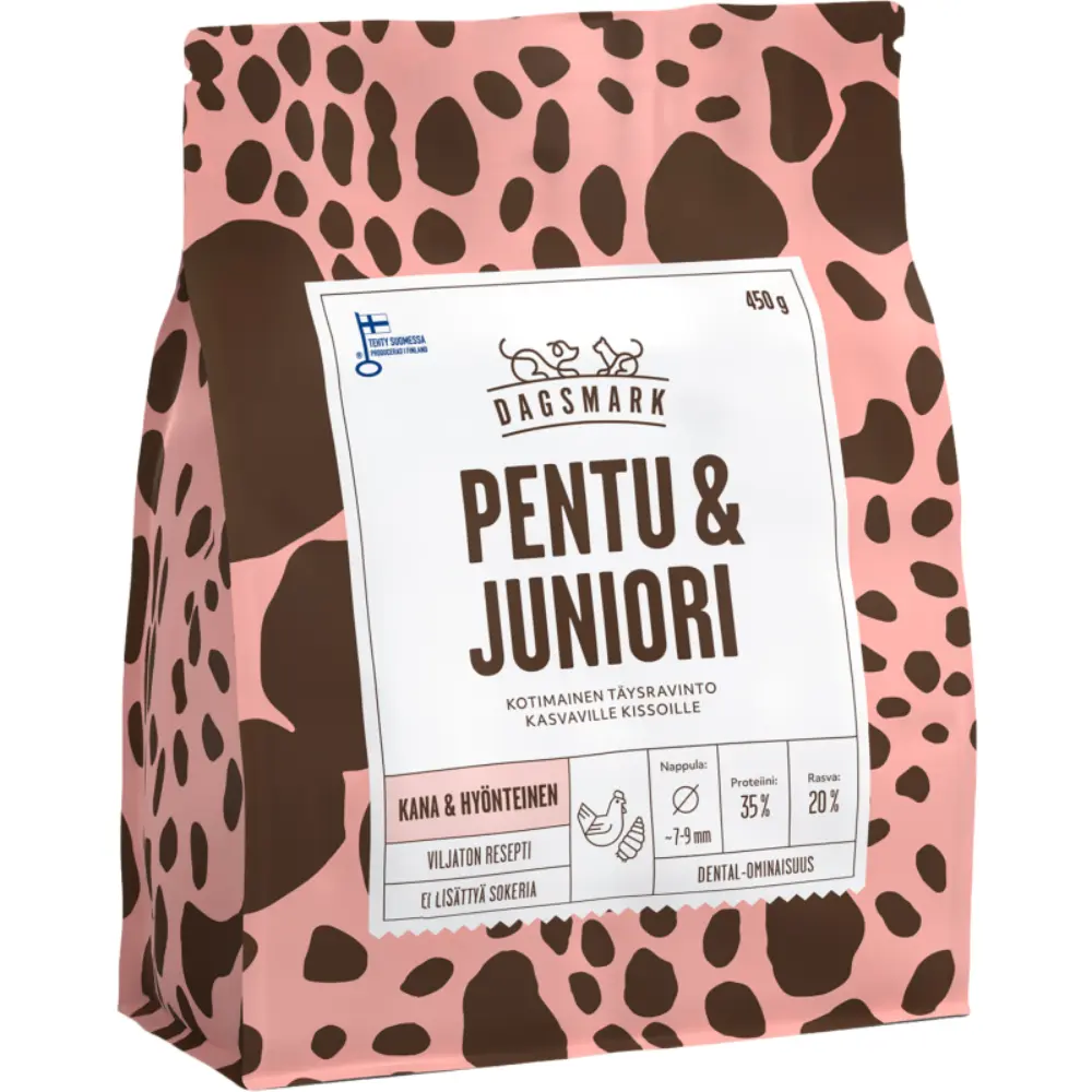DAGSMARK 450G PENTU&JUNIOR KISSANRUOKA
