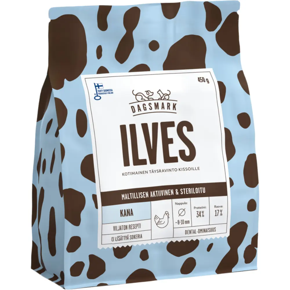 DAGSMARK ILVES 450G KANA STERILOIDUILLE
