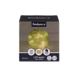 FINNLUMOR LED-OMENA 10 CM VIHREÄ