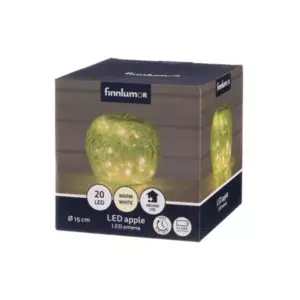 FINNLUMOR LED-OMENA 15 CM VIHREÄ