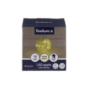 FINNLUMOR LED-OMENA 7,5 CM VIHREÄ