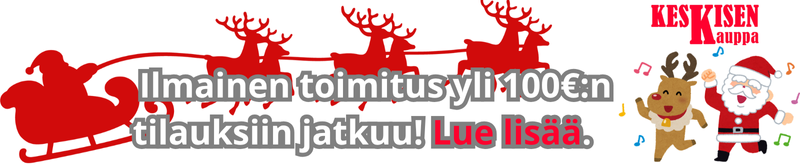 Ilmainen toimitus Tuuri!