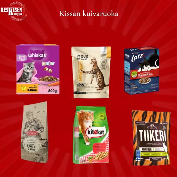 Kissan kuivaruoka