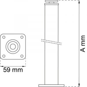 PUTKIJALKA 150MM TERÄS/KROMATTU