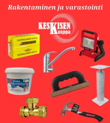 Rakentaminen ja varastointi