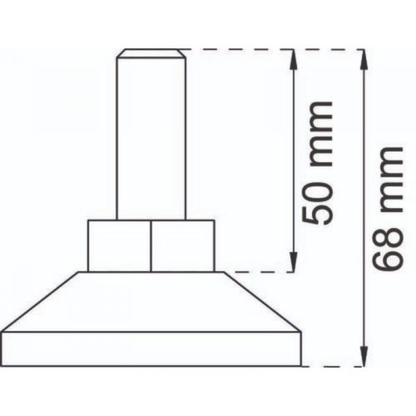 SÄÄTÖJALKA M10X50MM