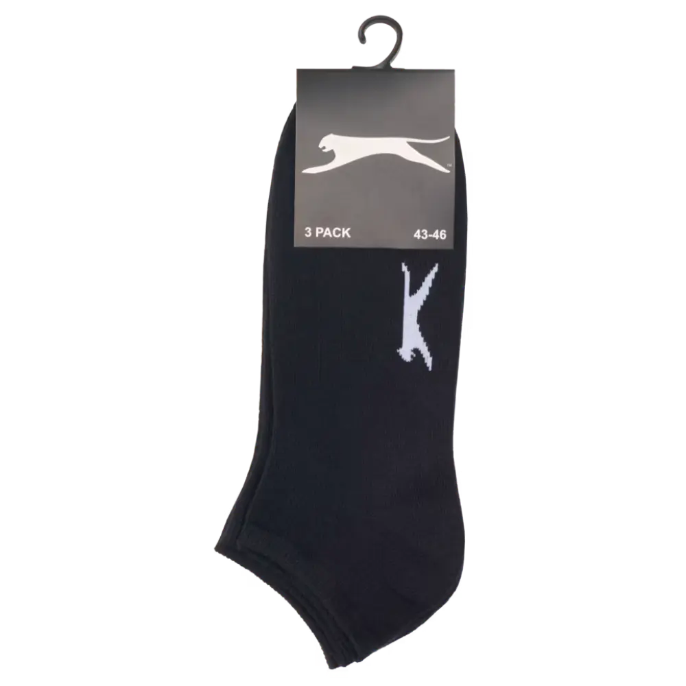 SLAZENGER 3PR HIGH SNEAKER 43-46 MUSTA