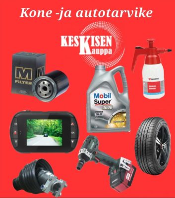 KONE- JA AUTOTARVIKE