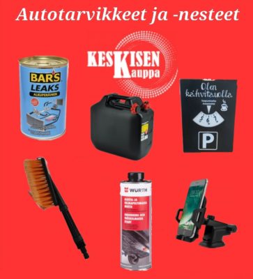 Autotarvikkeet ja -nesteet