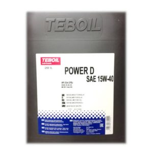 TEBOIL POWER D 15W40 20L MOOTTORIÖLJY