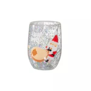WINTERIA JUOMALASI SANTA JA LAHJASÄKKI 30CL