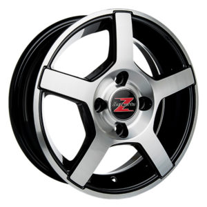 BarzettaCarrello Black Polished