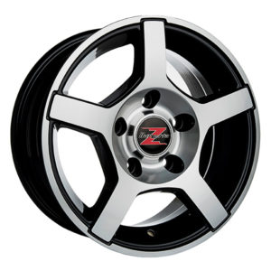 BarzettaCarrello Black Polished