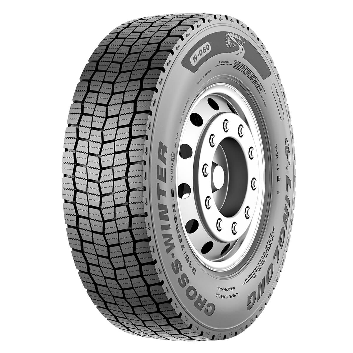 LinglongW-D60 kuorma-autoon 3PMSF