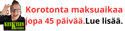 Korotonta maksuaikaa jopa 45 päivää!