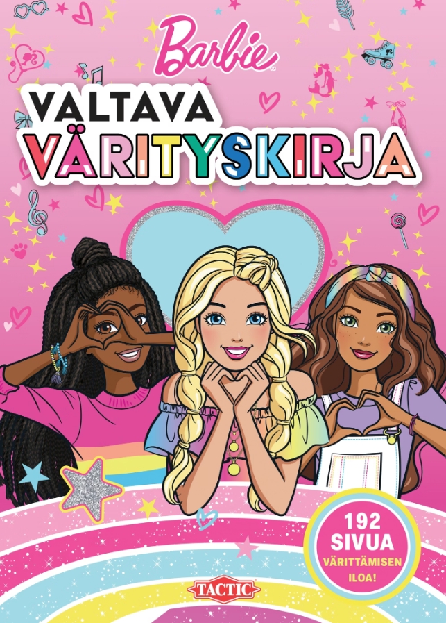 TACTIC BARBIE VALTAVA VÄRITYSKIRJA